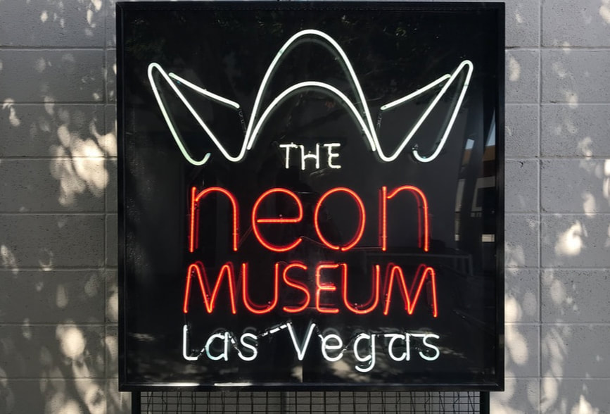 neon museum, ruksana hussain, traveler and tourist